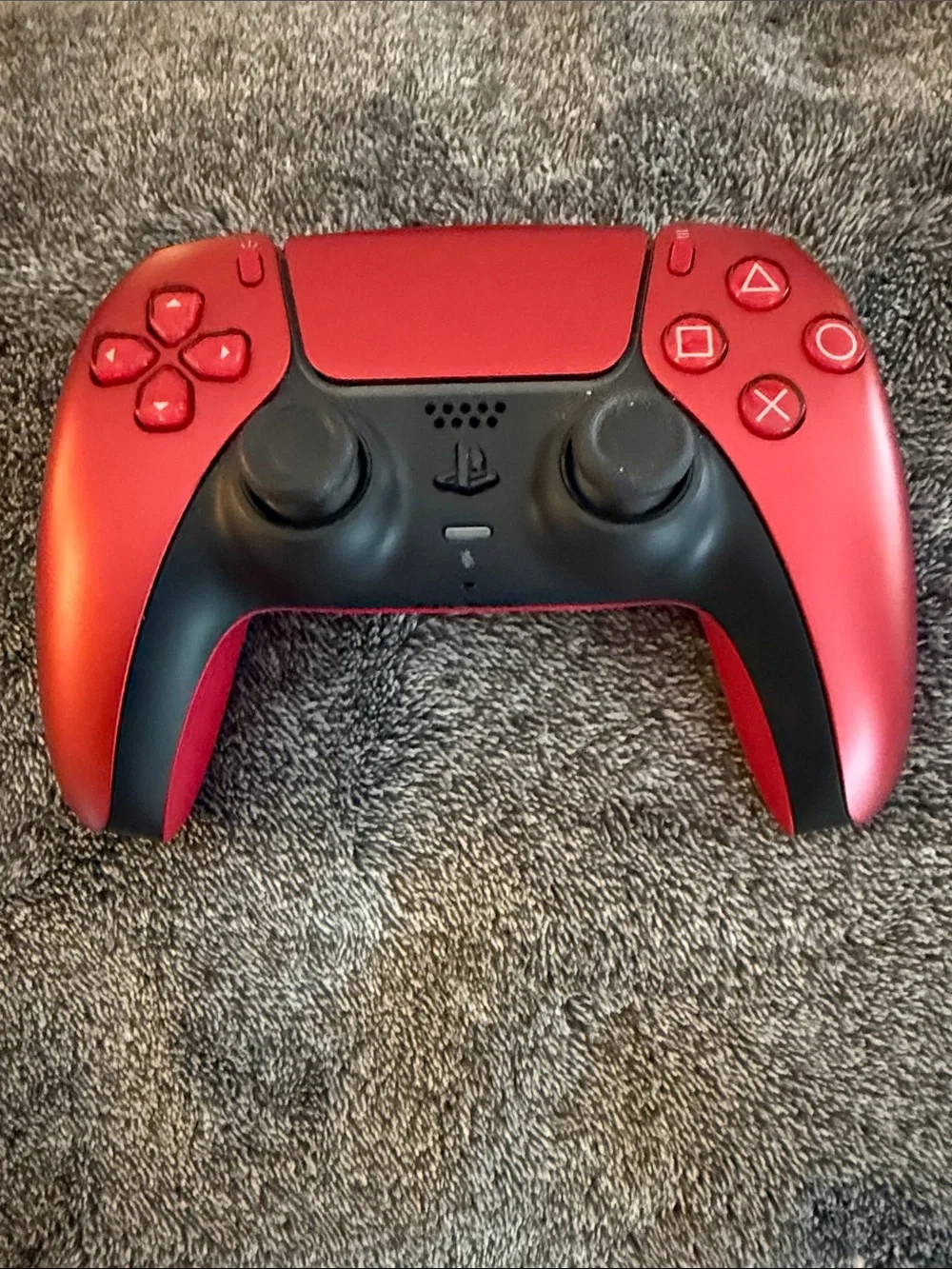 Sony DualSense Wireless Controller in Red and Black